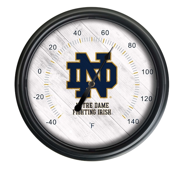 Notre Dame (ND) Indoor/Outdoor LED Thermometer